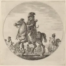 Hungarian Cavalier. Creator: Stefano della Bella