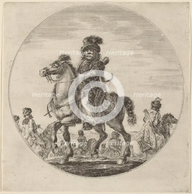 Hungarian Cavalier. Creator: Stefano della Bella.