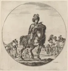Hungarian Cavalier. Creator: Stefano della Bella