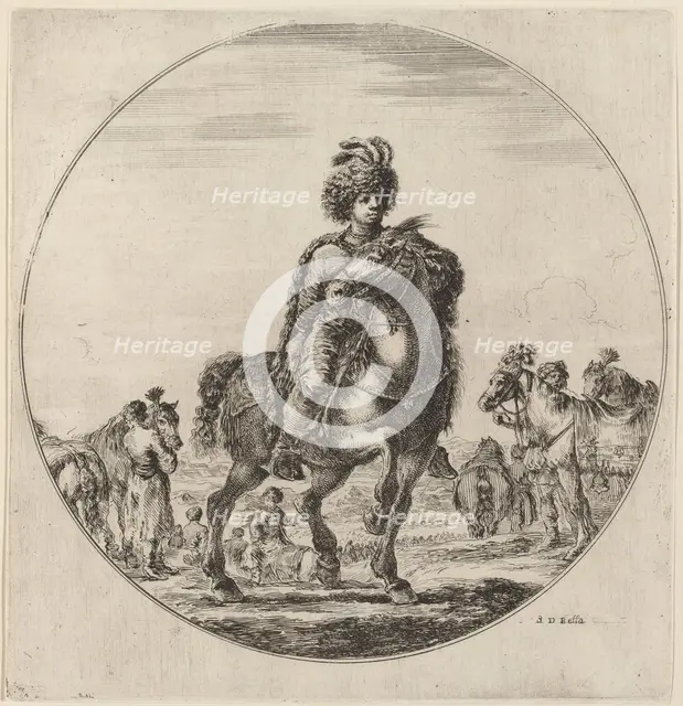 Hungarian Cavalier. Creator: Stefano della Bella.