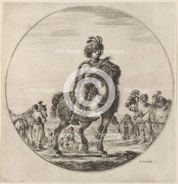 Hungarian Cavalier. Creator: Stefano della Bella.
