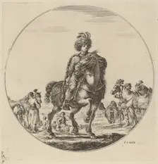 Hungarian Cavalier. Creator: Stefano della Bella