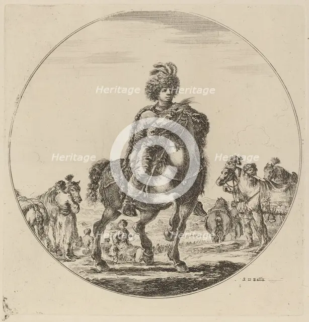 Hungarian Cavalier. Creator: Stefano della Bella.