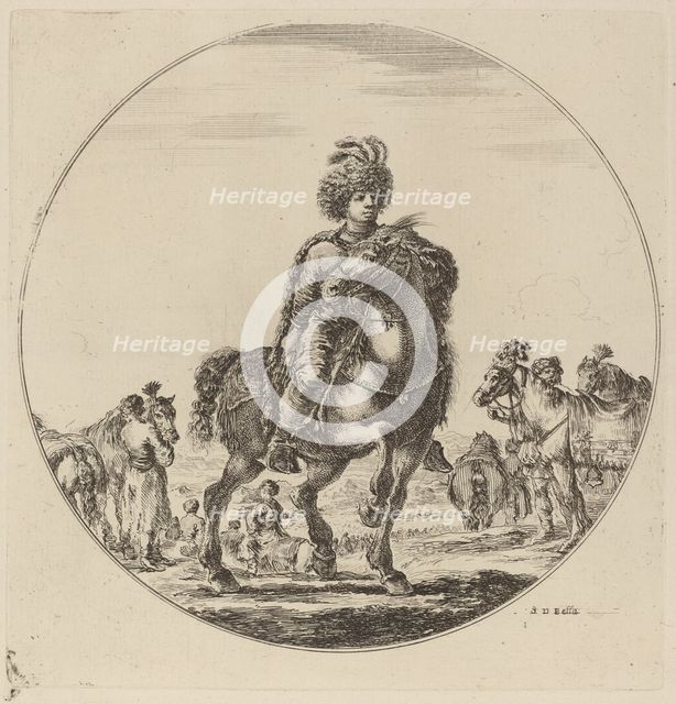 Hungarian Cavalier. Creator: Stefano della Bella.