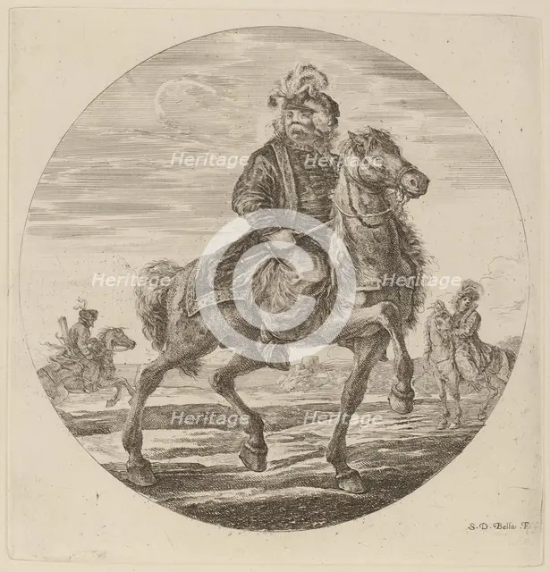 Hungarian Cavalier. Creator: Stefano della Bella.
