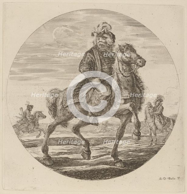 Hungarian Cavalier. Creator: Stefano della Bella.