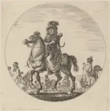 Hungarian Cavalier. Creator: Stefano della Bella
