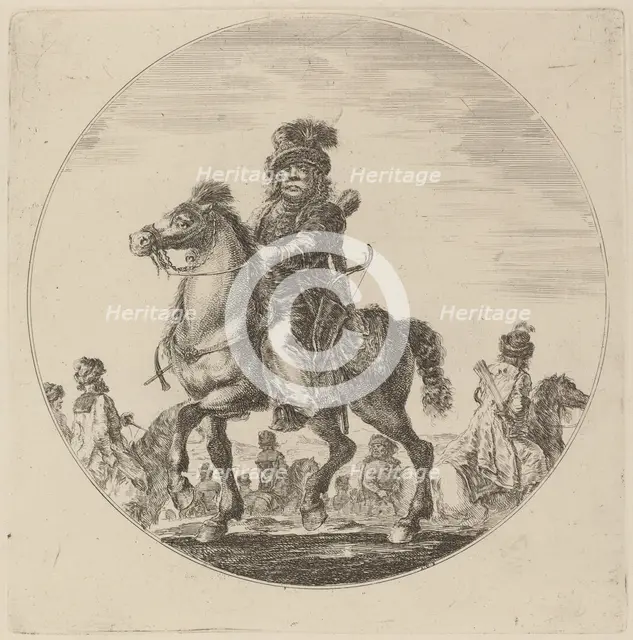 Hungarian Cavalier. Creator: Stefano della Bella.