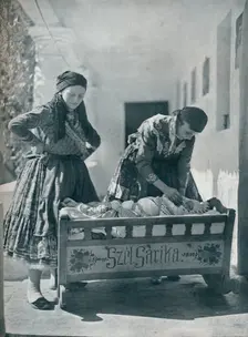 Hungarian Peasant Life c1932. Artist: Rudolf Balogh