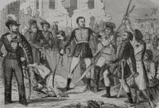 Hungarian Revolution of 1848, (1848-1849): Death of General Hentzi on 21 May, 1849, (1856). Creator: Auguste Trichon
