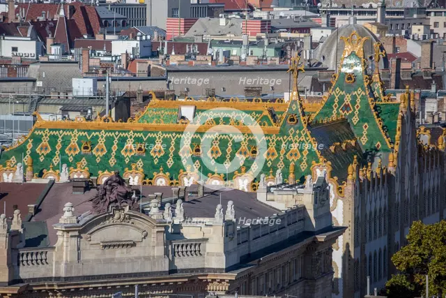 Hungarian State Treasury, (1900-1901), c2014-2017. Artist: Alan John Ainsworth.