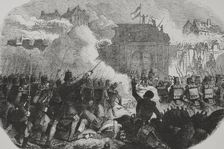Hungarians seize Buda, Hungarian Revolution of 1848, (15 March 1848-4 October 1849), 1856. Creator: Unknown
