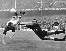 Hungary vs Brazil, Football World Cup, Goodison Park, Liverpool, 1966. Creator: Unknown