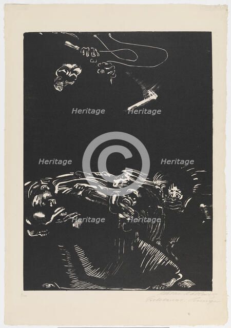 Hunger, 1925. Creator: Kollwitz, Käthe (1867-1945).