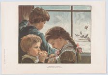 Hungry Birds, from "The Graphic" Christmas Number, December 2, 1882., December 2, 1882. Creator: Unknown