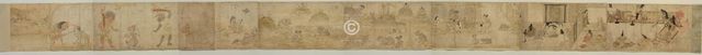 Hungry Ghosts Scroll, 12th century. Artist: Anonymous  