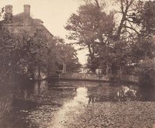 Hunford Mill, Surrey, 1855-57. Creator: Henry White