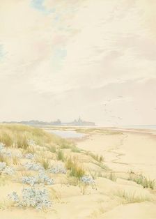 Hunstanton Lighthouse, 1900-1920. Creator: Alfred William Parsons