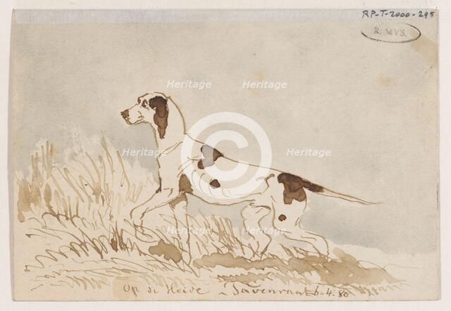 Hunt, 1880. Creator: Johannes Tavenraat.