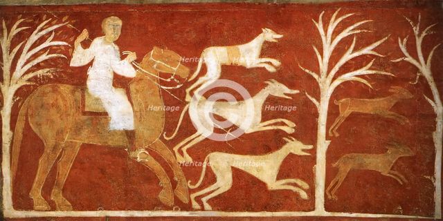 Hunt of the Hare, 12th century. Creator: Unknown.
