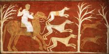 Hunt of the Hare, 12th century. Creator: Unknown
