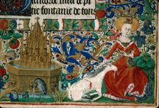 Hunt of the Unicorn. Horae ad usum Rotomagensem, 1460-1469. Creator: Maître de l'Échevinage de Rouen (active 1450-1485)