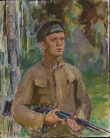 Hunter (forester Gunnar Arnkil), 1919. Creator: Magnus Enckell