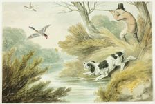 Hunter with Retriever, n.d. Creator: Samuel Howitt