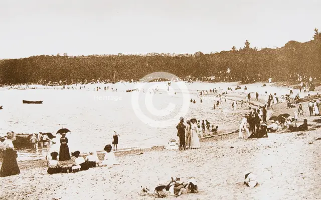 Hunters Beach, Balmoral, c1909. Creator: Unknown.