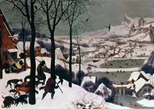 Hunters in the Snow, February 1565. Artist: Pieter Bruegel the Elder
