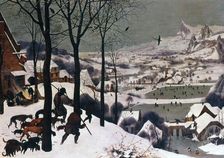Hunters in the Snow, February 1565. Artist: Pieter Bruegel the Elder