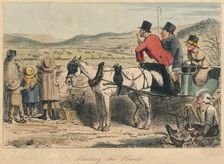 Hunting the Hounds 1865. Artists: John Leech, Hablot Knight Browne