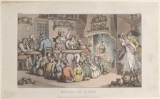 Hunting the Slipper, from "The Vicar of Wakefield", May 1, 1817., May 1, 1817. Creator: Thomas Rowlandson