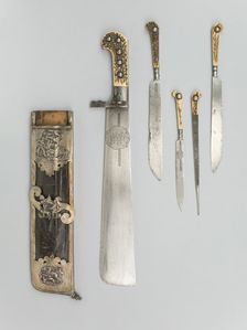 Hunting Trousse (Waidpraxe) with the Coat of Arms and Initials of Christian II, Elector of Saxony... Creator: Joachim Put