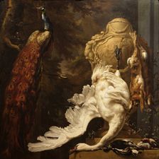 Hunting Trophies, 1700. Creator: Jan Weenix