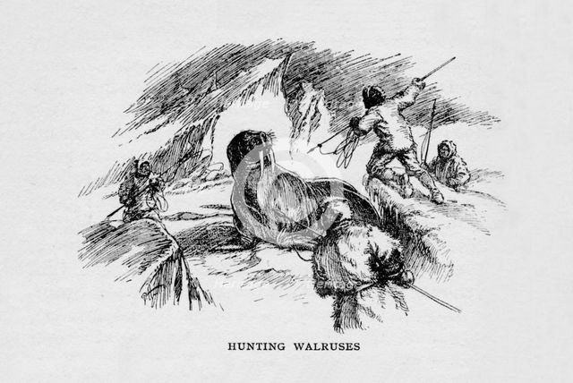 'Hunting Walruses', c1927, (1928). Artist: Unknown.