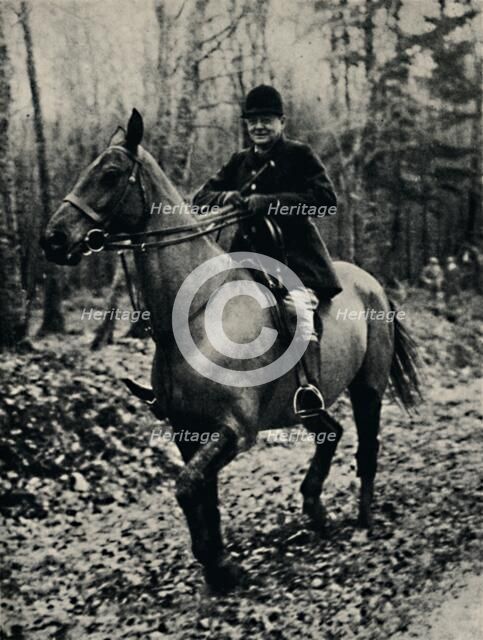 'Hunting Wild Boar in France', 1927, (1945). Creator: Unknown.