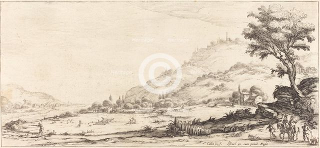 Hunting Birds, probably c. 1630. Creator: Jacques Callot.