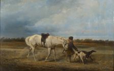 Hunting dog handler