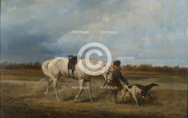 Hunting dog handler.