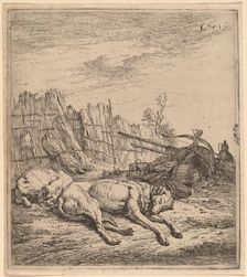 Hunting Dogs. Creator: Karel Du Jardin