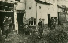 Hunting for German Snipers on the Western Front First World War, c1915, (c1920). Creator: Unknown
