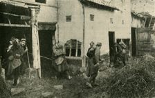 Hunting for German Snipers on the Western Front First World War, c1915, (c1920). Creator: Unknown
