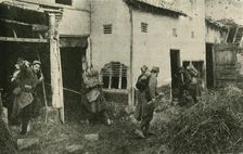 Hunting for German Snipers on the Western Front First World War, c1915, (c1920). Creator: Unknown