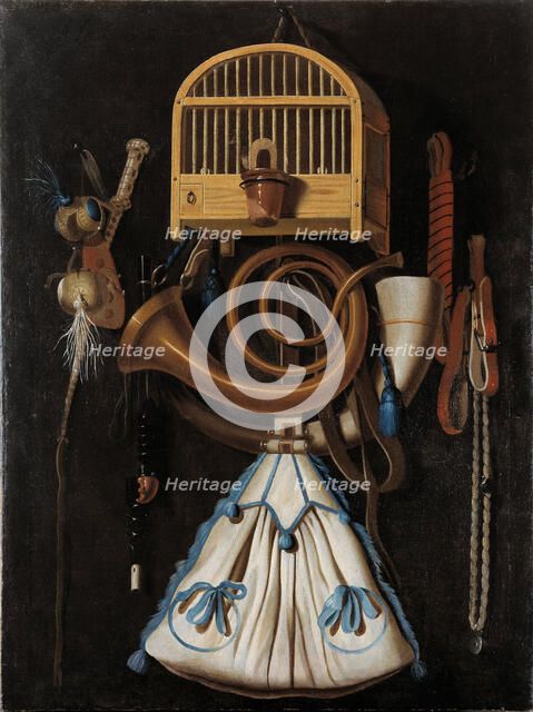 Hunting gear, 1661. Artist: Leemans (1631-1673)