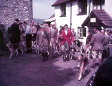 Hunting, Hawley, Somerset, c1955. Creator: Arthur Charles Kirby Ware