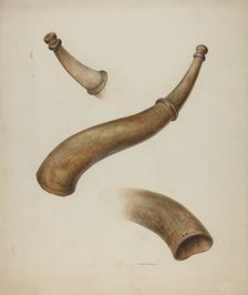 Hunting Horn, 1935/1942. Creator: Stanley Mazur