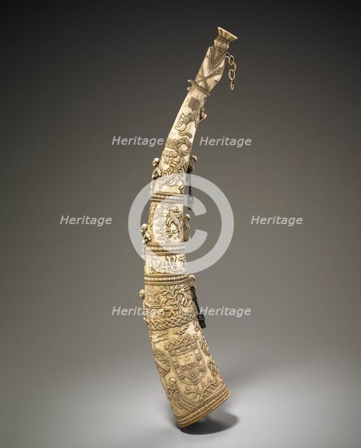 Hunting horn, Late 15th century. Creator: Unknown.