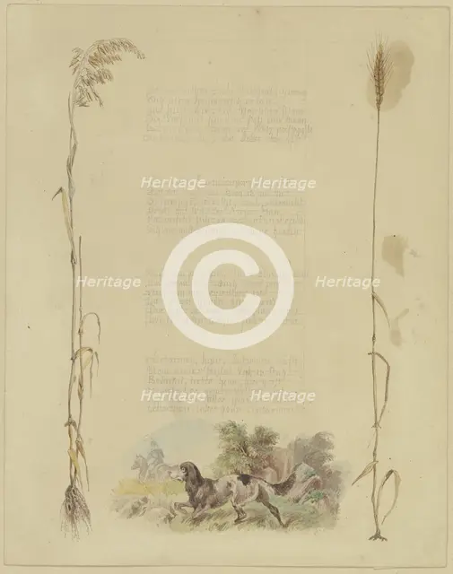 Hunting, late 19th century.  Creator: Eugen Johann Georg Klimsch.
