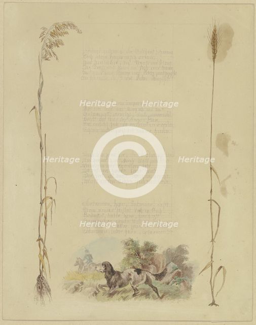 Hunting, late 19th century.  Creator: Eugen Johann Georg Klimsch.